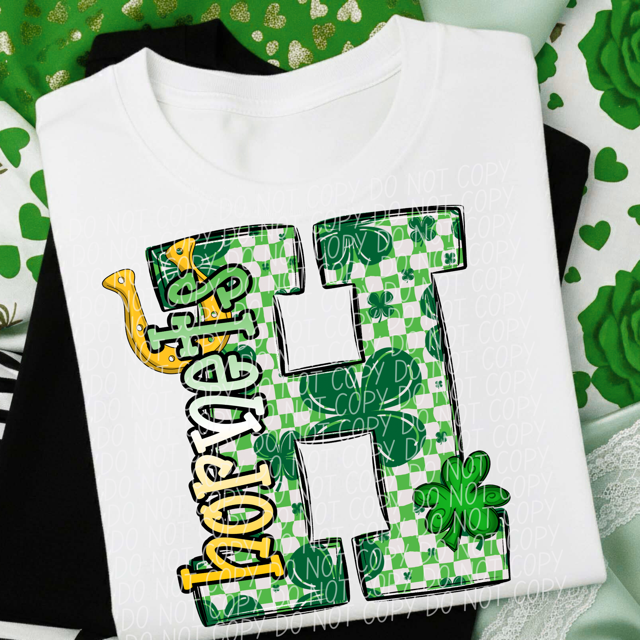 St Patrick's Day Mascots DTF Print