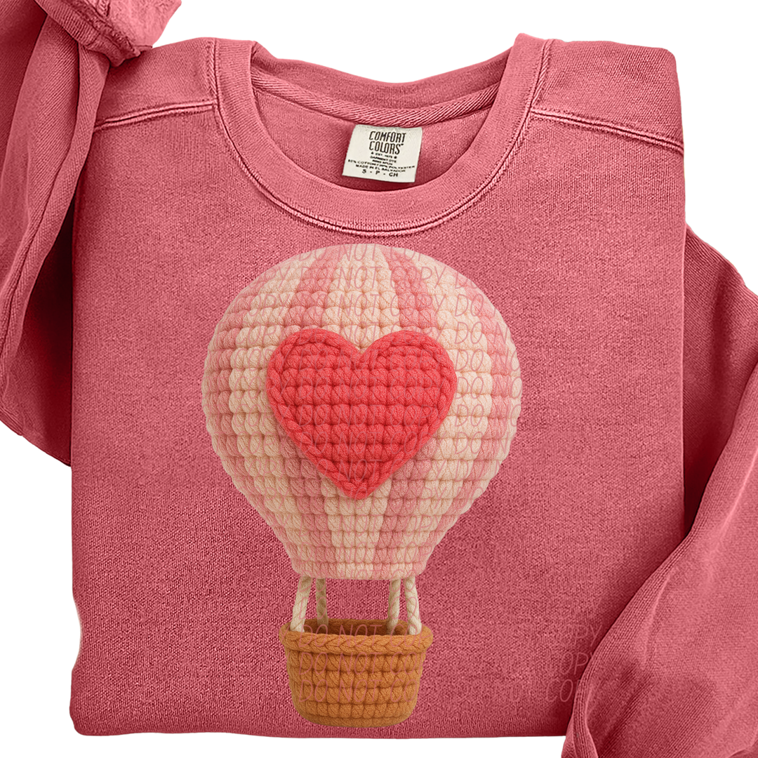 Hot Air Balloon DTF Print