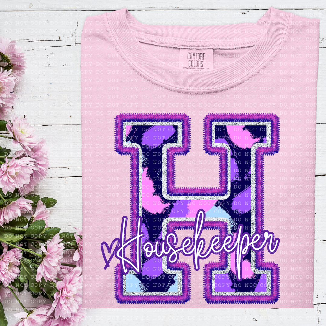 Perfectly Purple Occupations DTF Print