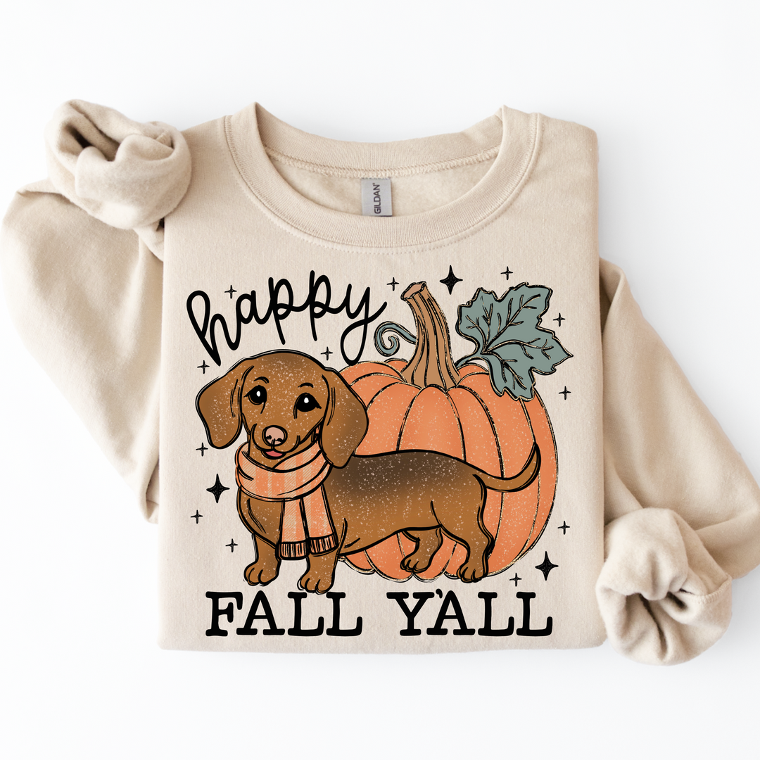Happy Fall Y'all DTF Print