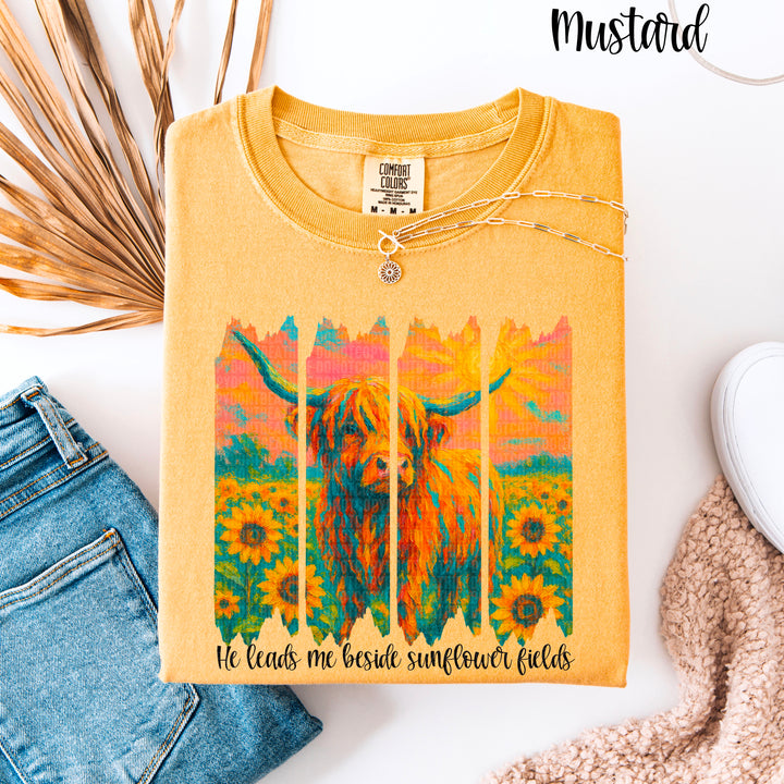 He Leads Me DTF Print