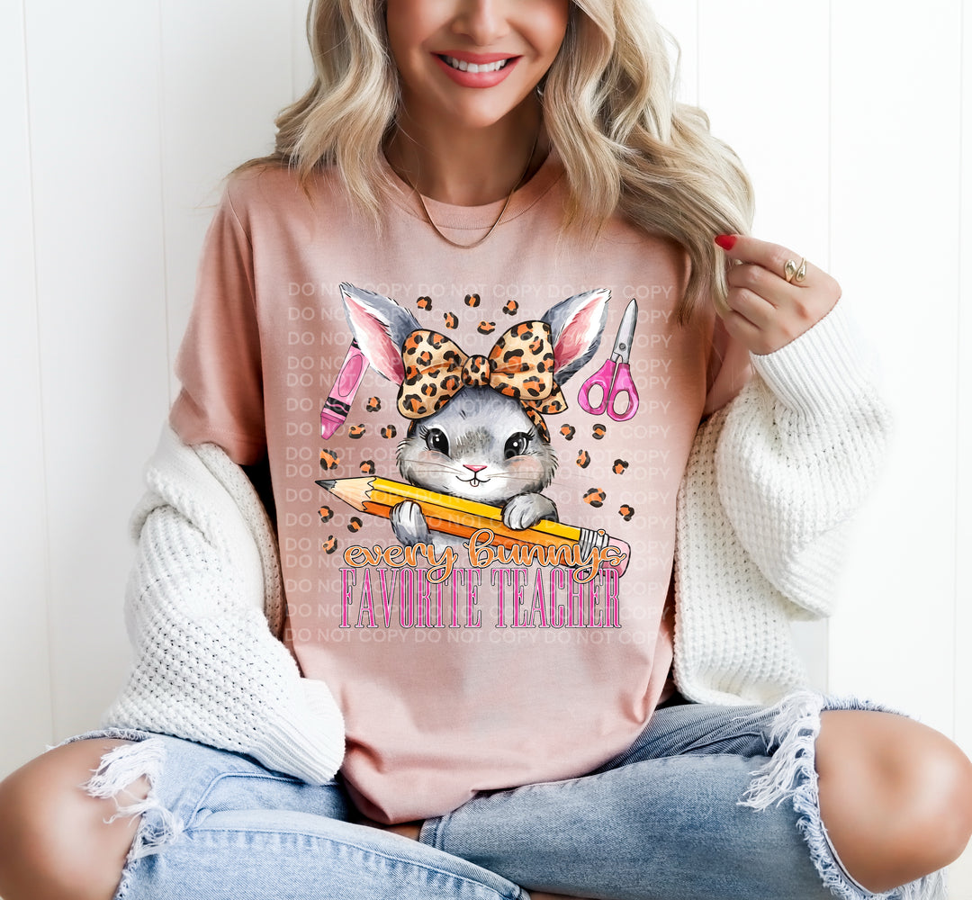 Every Bunny’s Favorite Teacher DTF Print