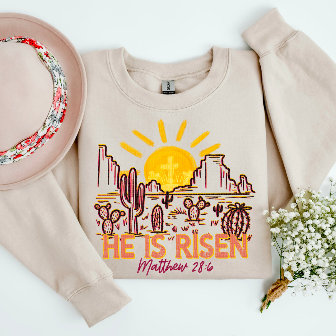 He Is Risen DTF Print
