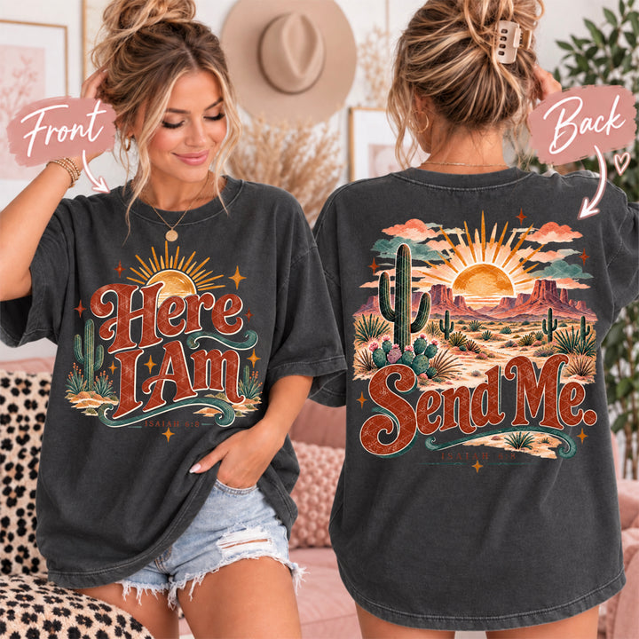 Here I Am Send Me DTF Print