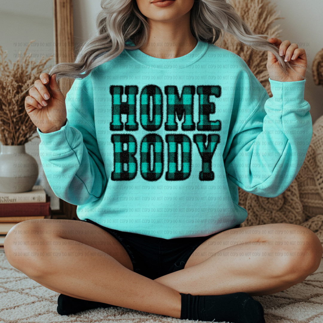 Homebody Plaid DTF Print