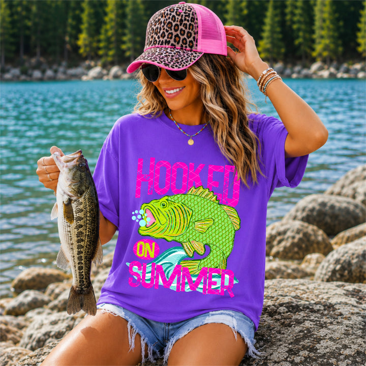 Hooked On Summer DTF Print