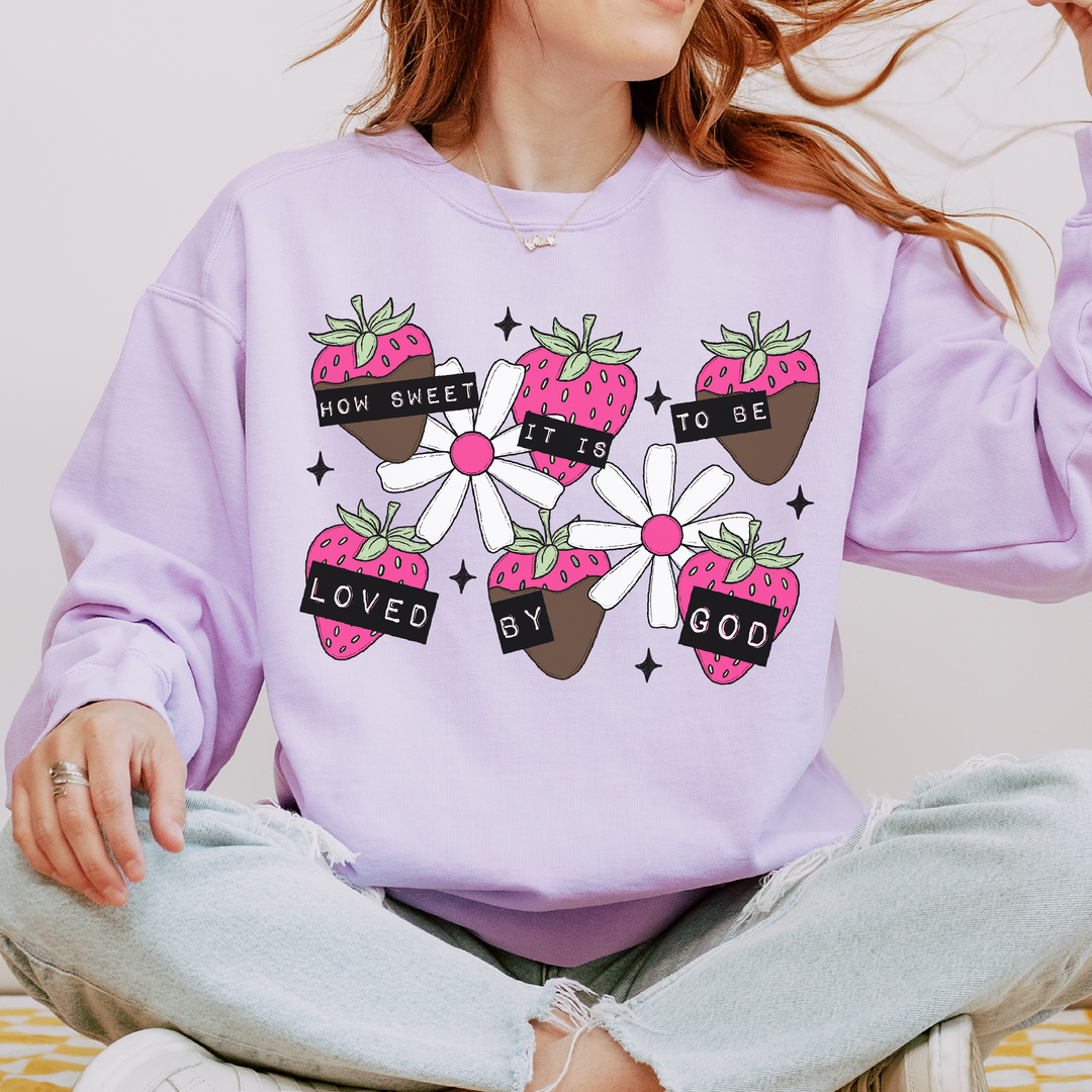 How Sweet It Is To Be Loved By God DTF Print