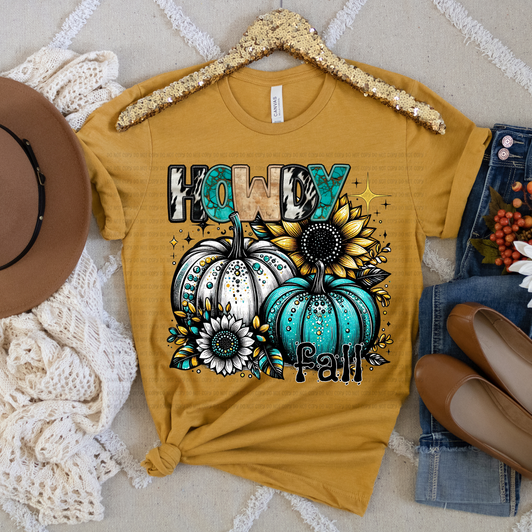 Howdy Fall DTF Print