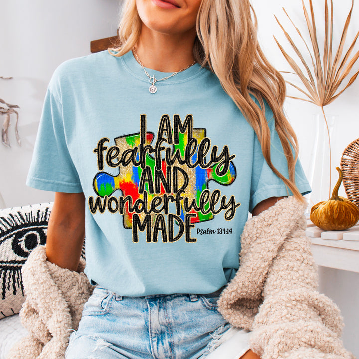 I Am Fearfully And Wonderfully Made DTF Print