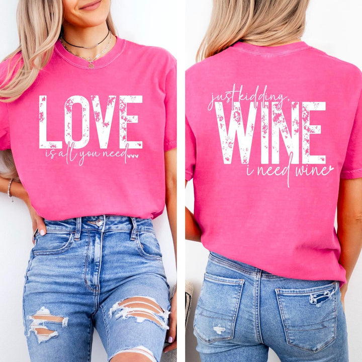 Love Is All You Need FRONT DTF Print