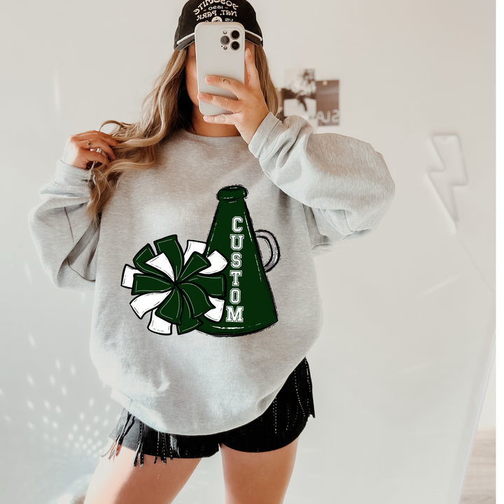 Cheer Pom/Megaphone Customs DTF Print