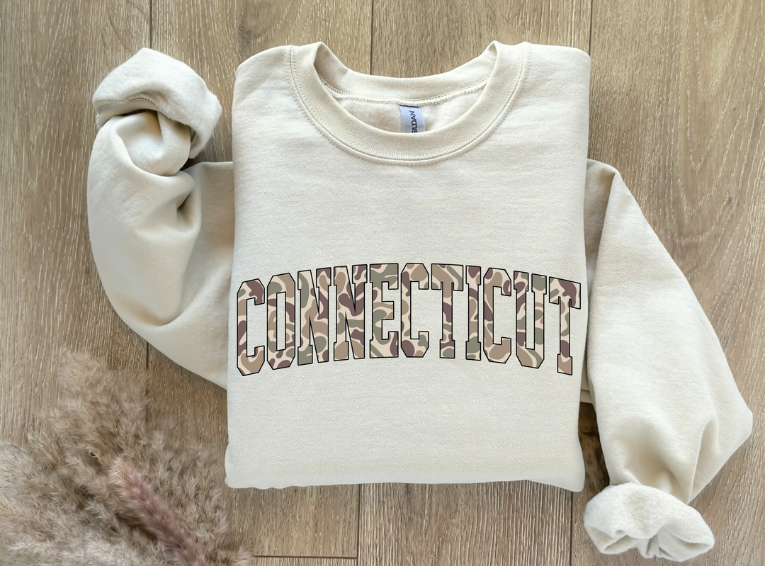 Camo State DTF Print