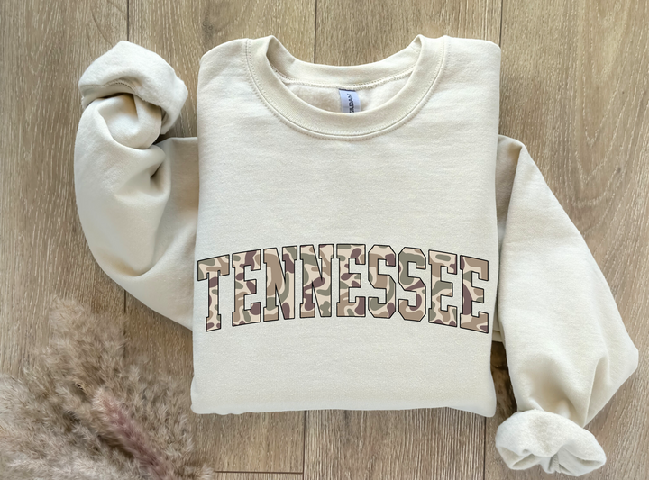 Camo State DTF Print