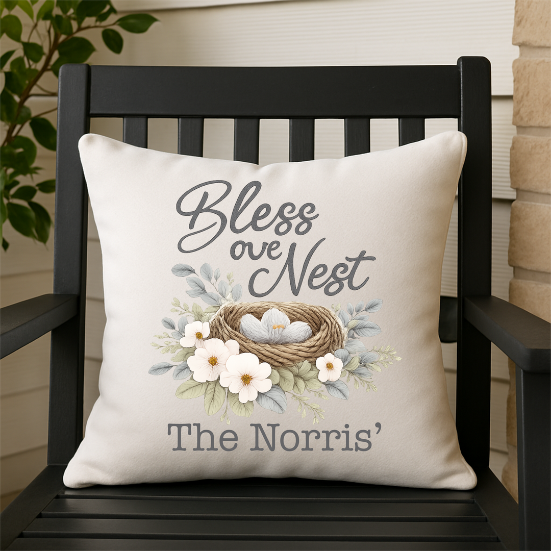 Bless Our Nest DTF Print