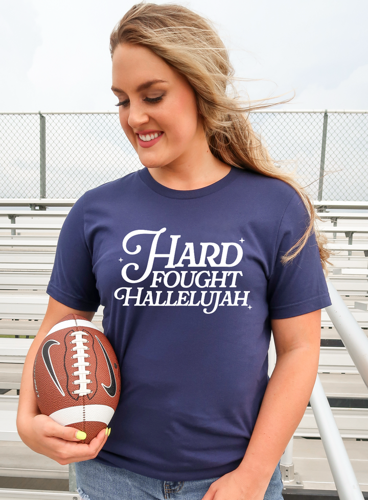 Hard Fought Hallelujah DTF Print