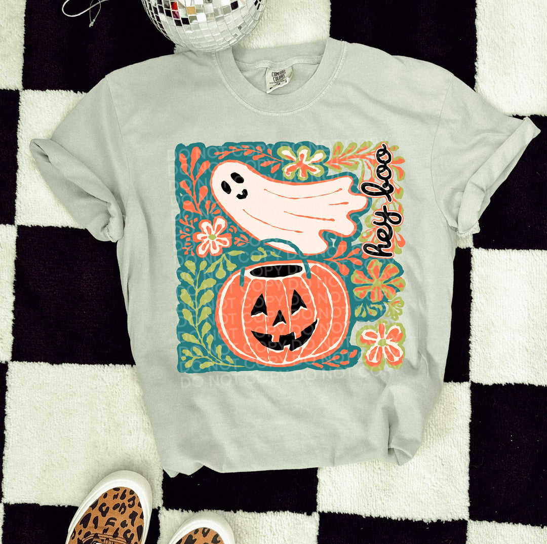 Hey Boo DTF Print