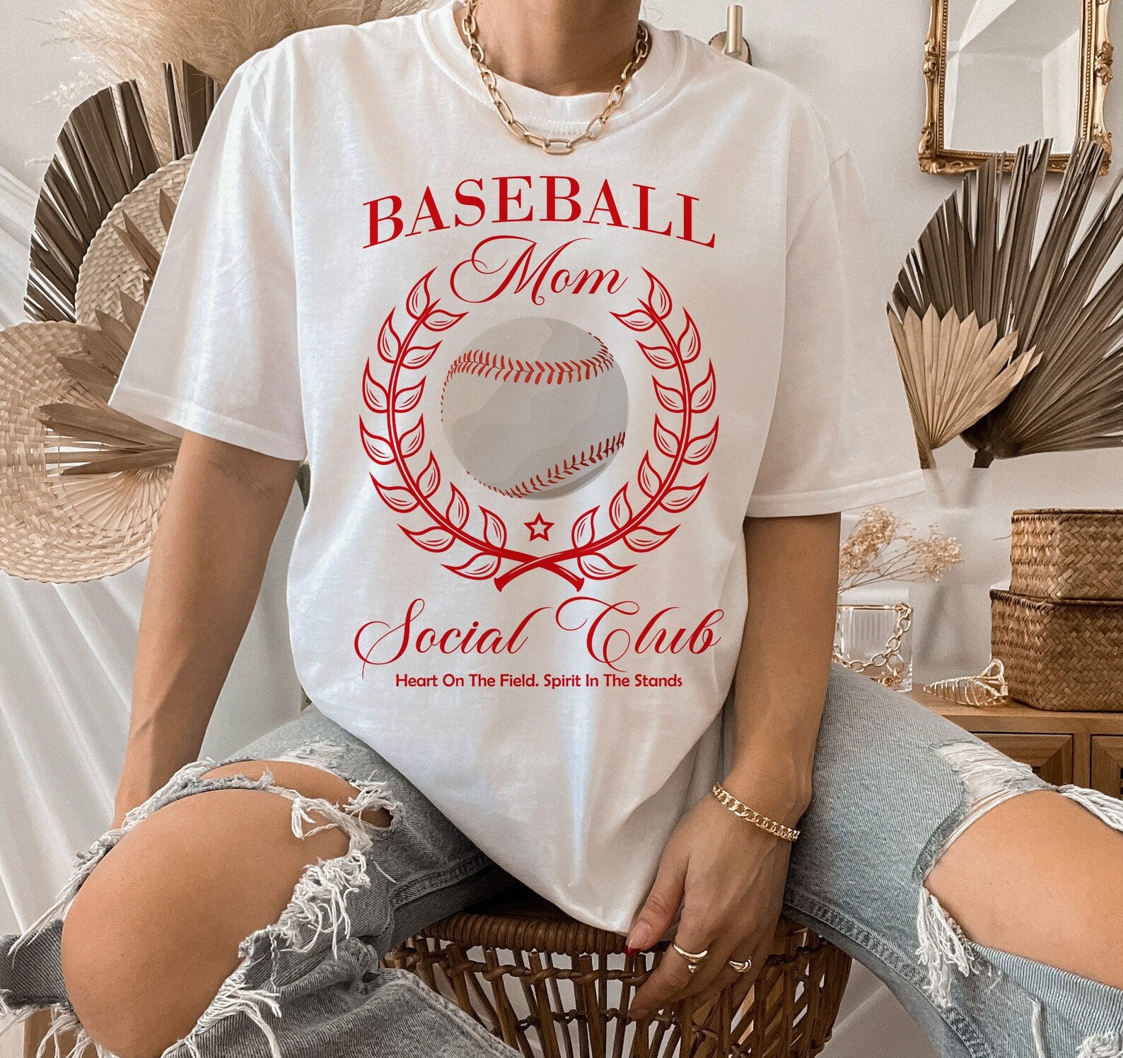 Baseball Mom Social Club DTF Print