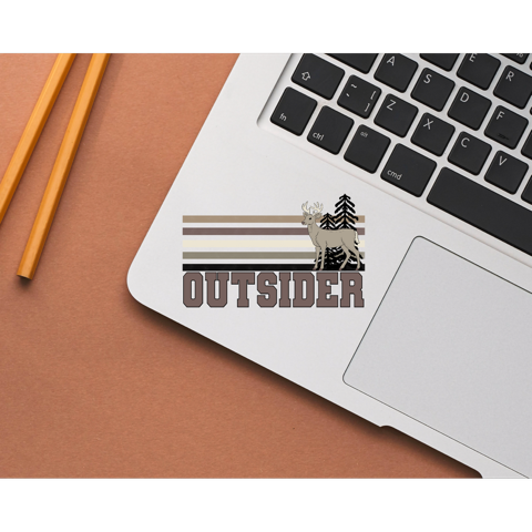 Outsider Die Cut Stickers