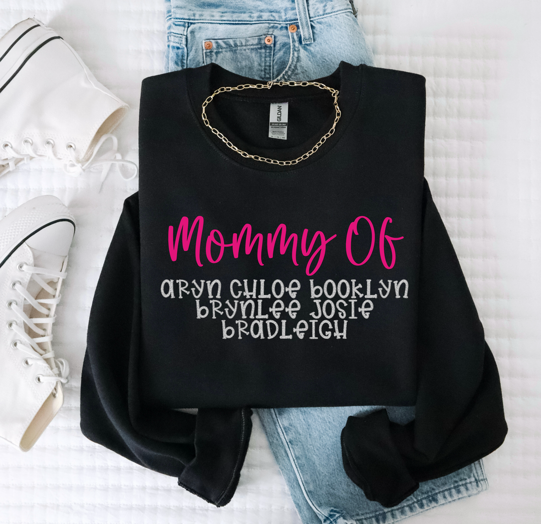 Mommy Of Custom DTF Print