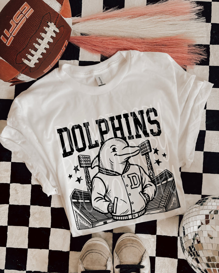 Letterman Mascots A-P DTF Print