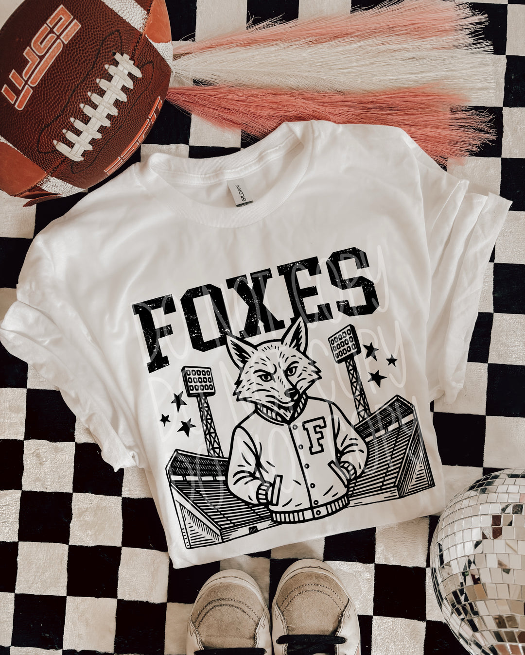 Letterman Mascots A-P DTF Print