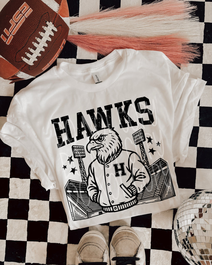 Letterman Mascots A-P DTF Print