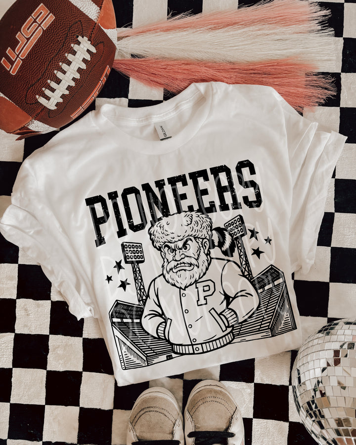 Letterman Mascots A-P DTF Print