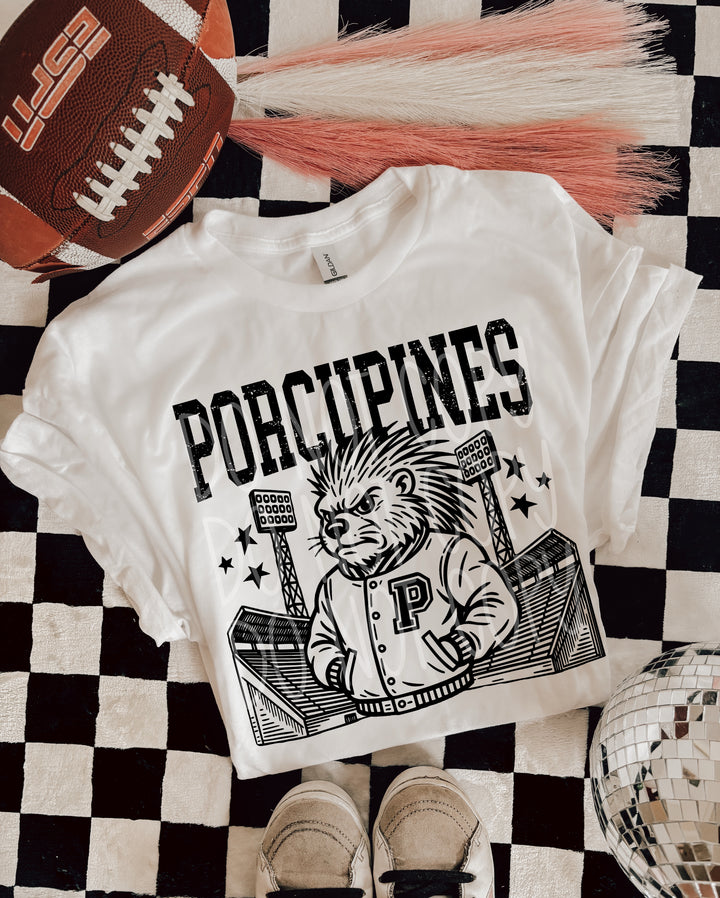 Letterman Mascots A-P DTF Print