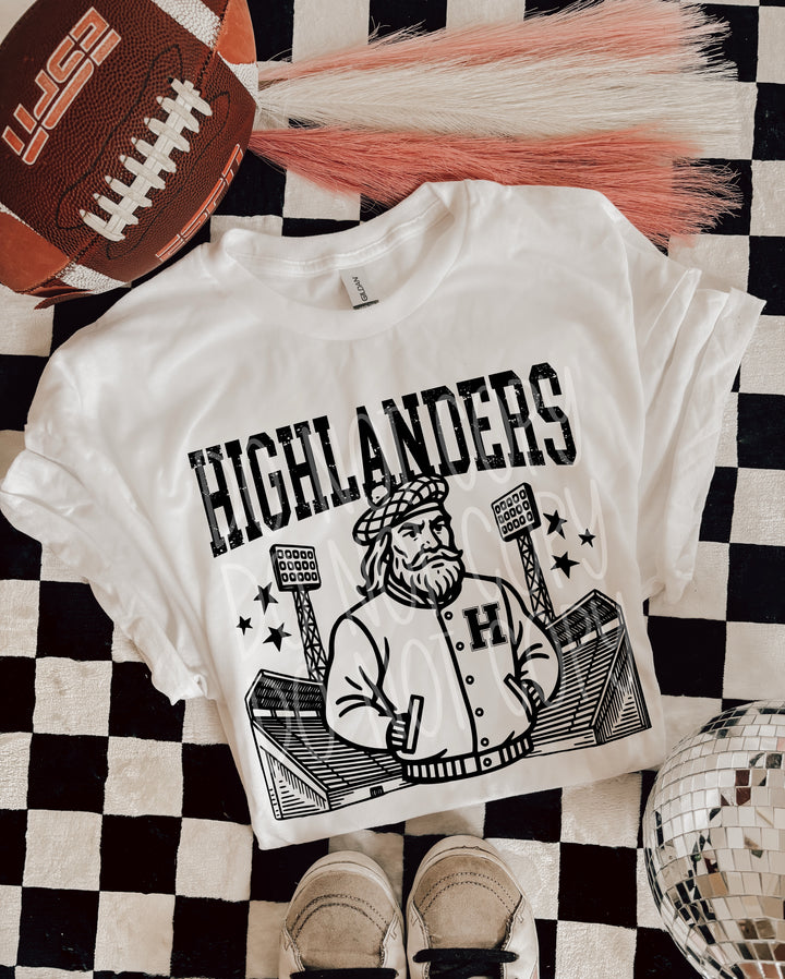 Letterman Mascots A-P DTF Print