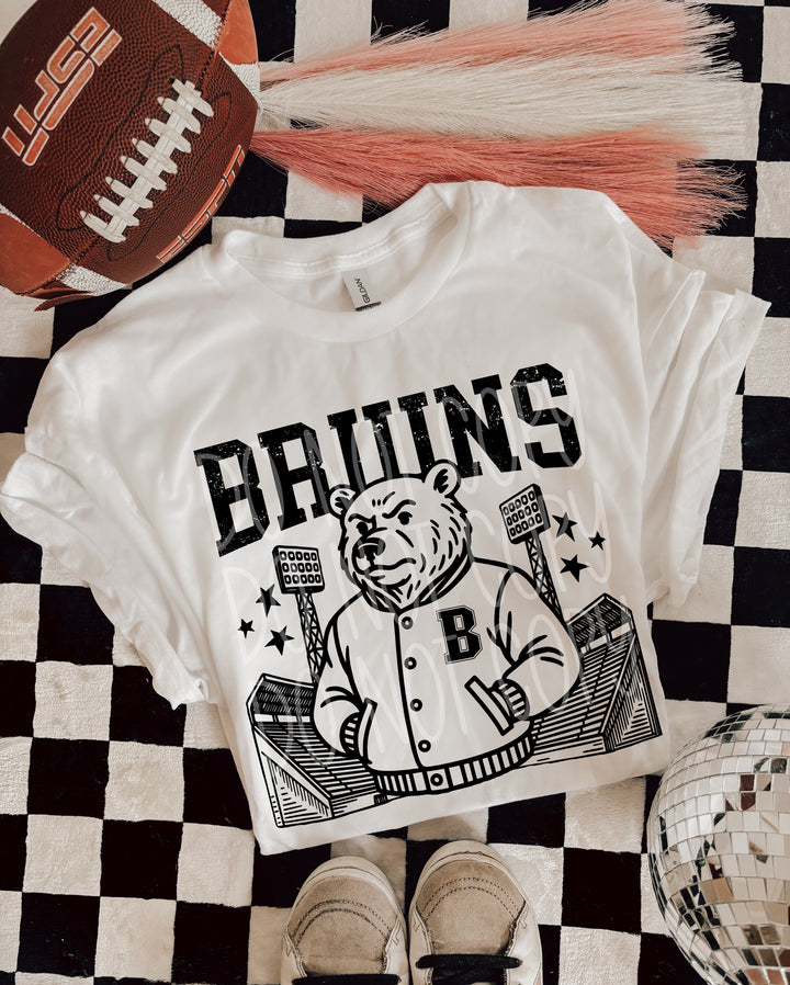 Letterman Mascots A-P DTF Print
