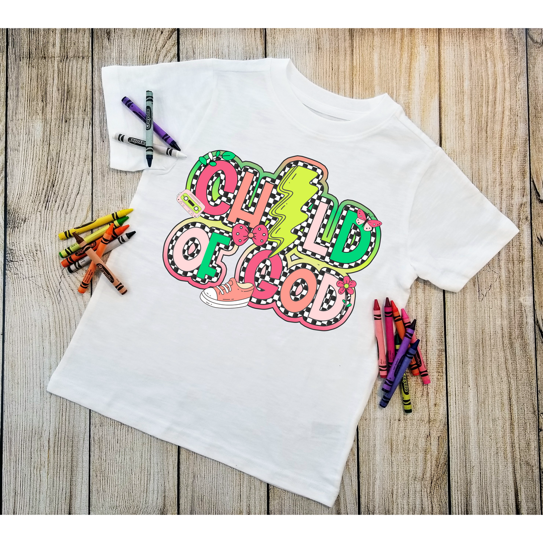 Child Of God Girl DTF Print