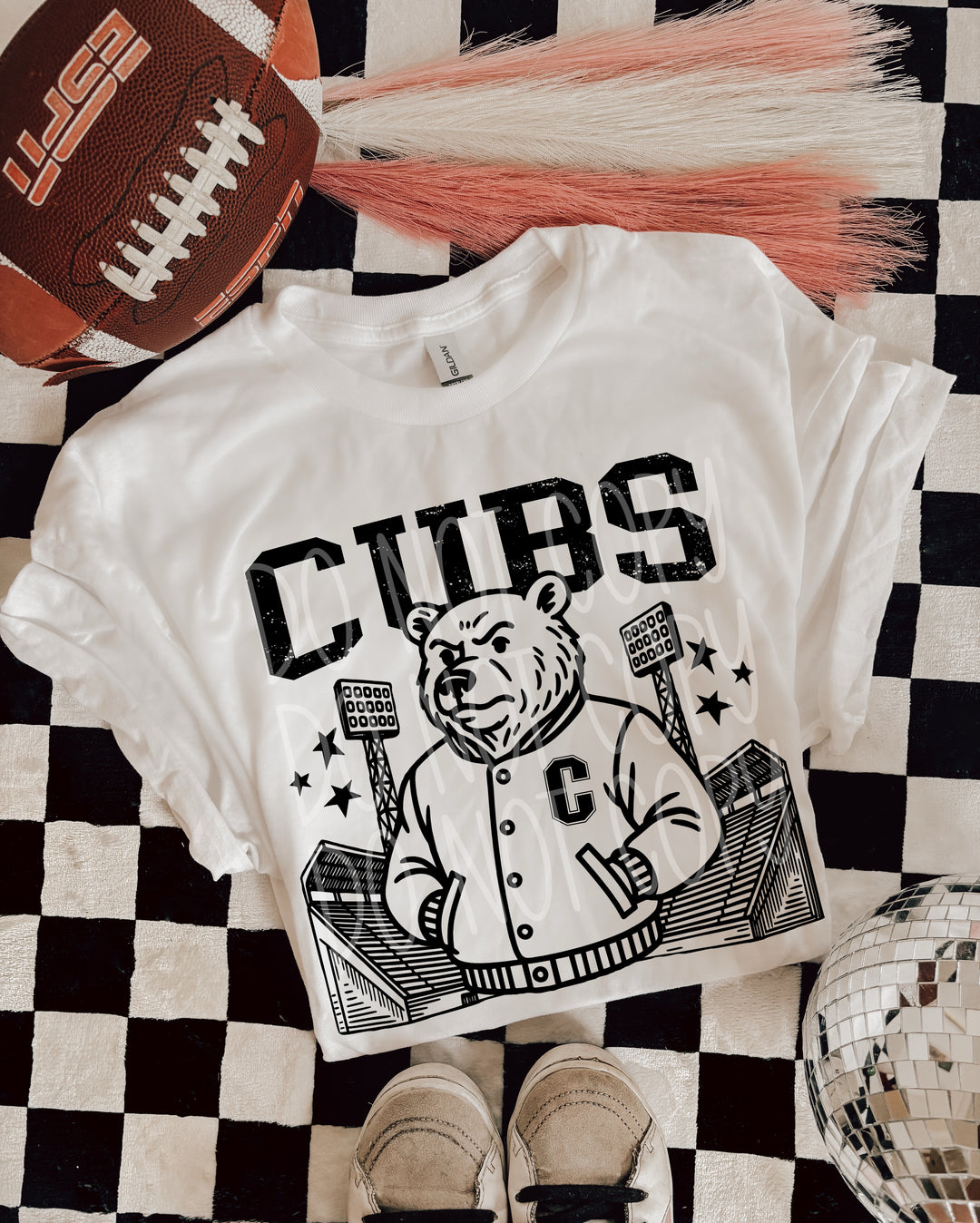 Letterman Mascots A-P DTF Print