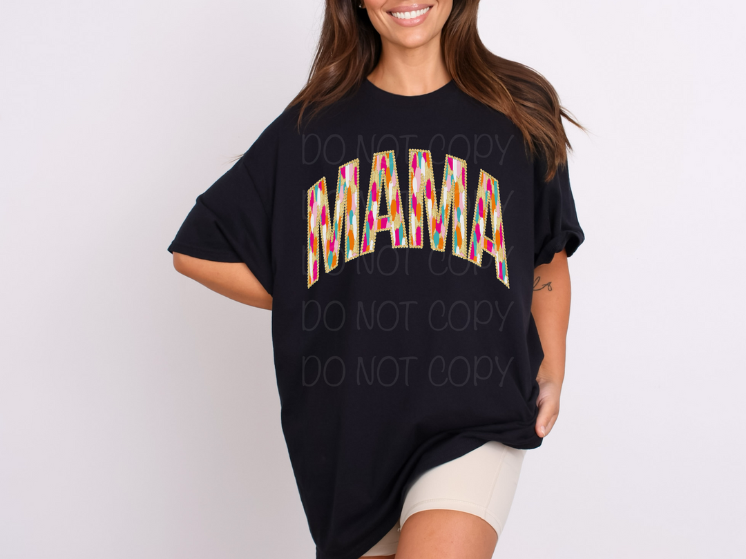 Bright Brush Words DTF Print