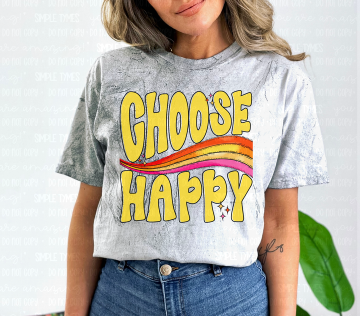 Choose Happy DTF Print