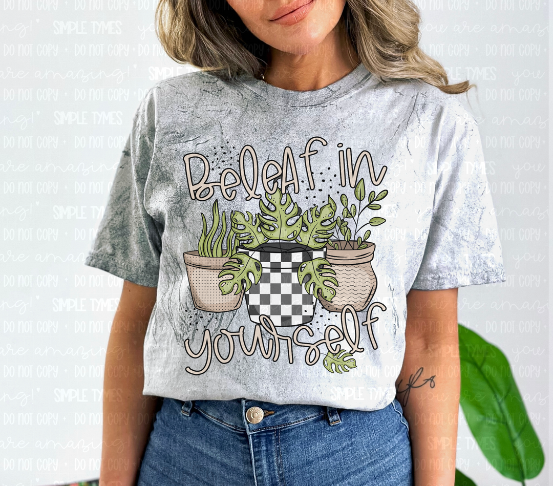 Beleaf in Yourself DTF Print