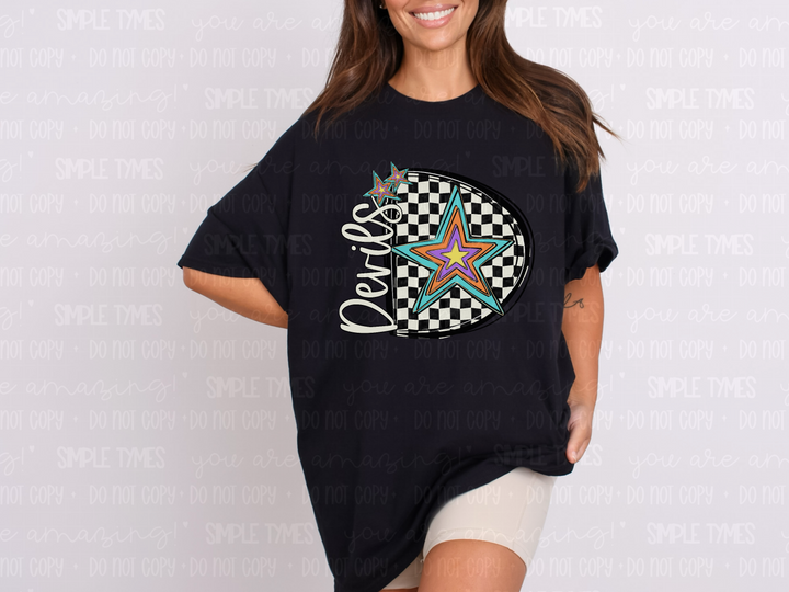 Pop Star Mascots Youth DTF Print