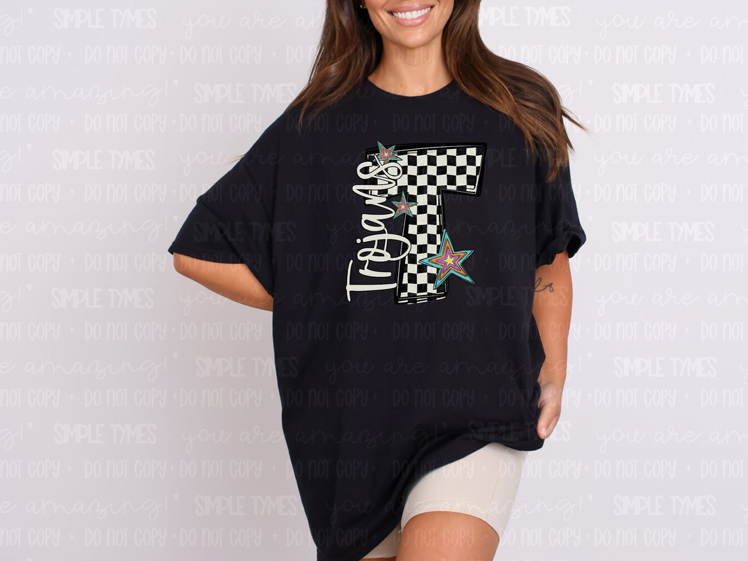 Pop Star Mascots Youth DTF Print