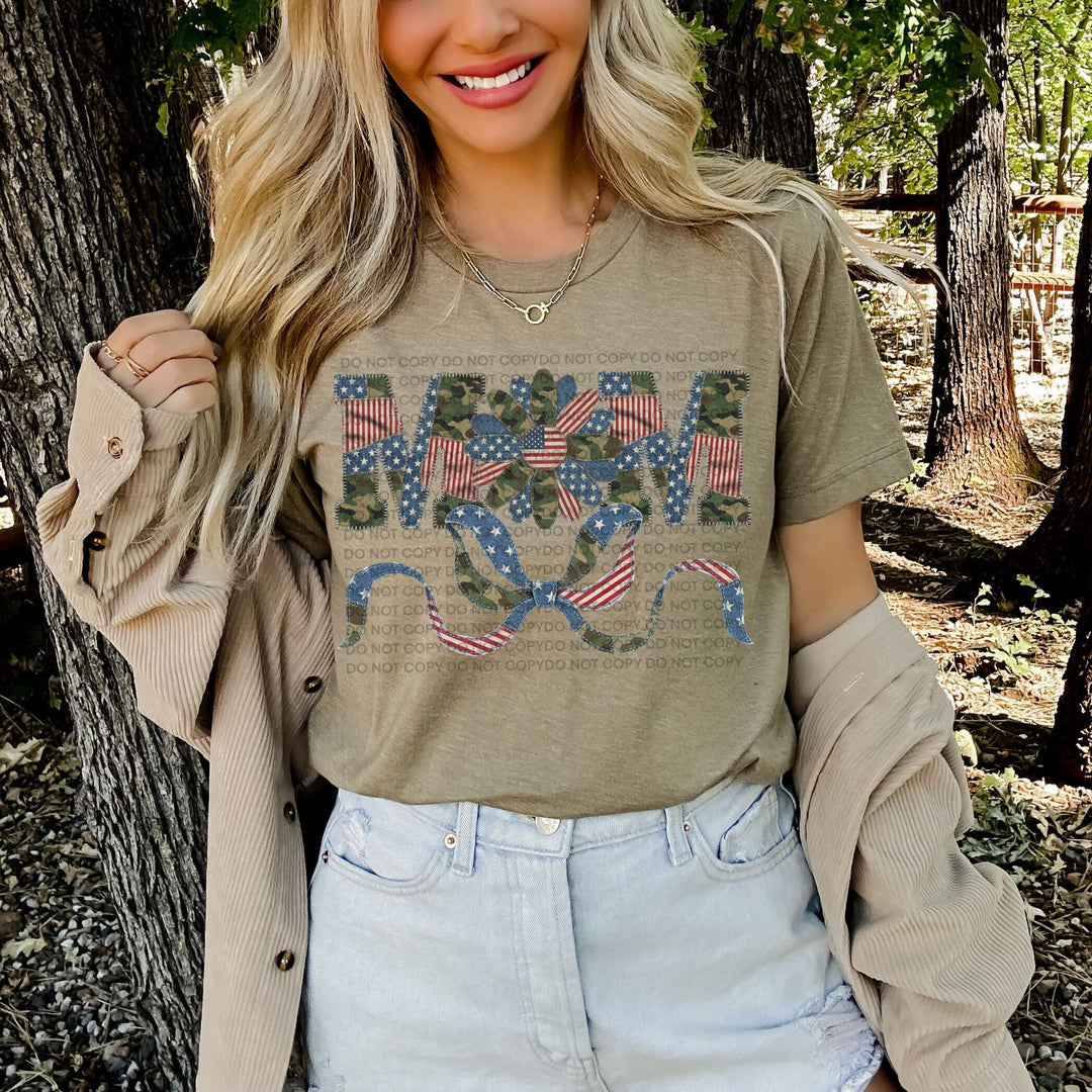 Mom Flower DTF Print