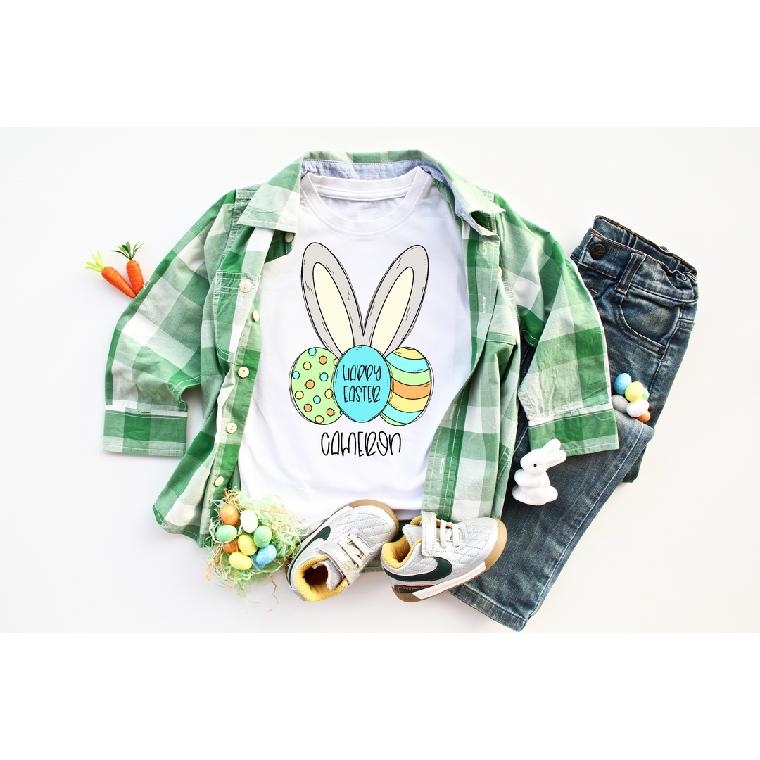 Happy Easter Custom DTF Print