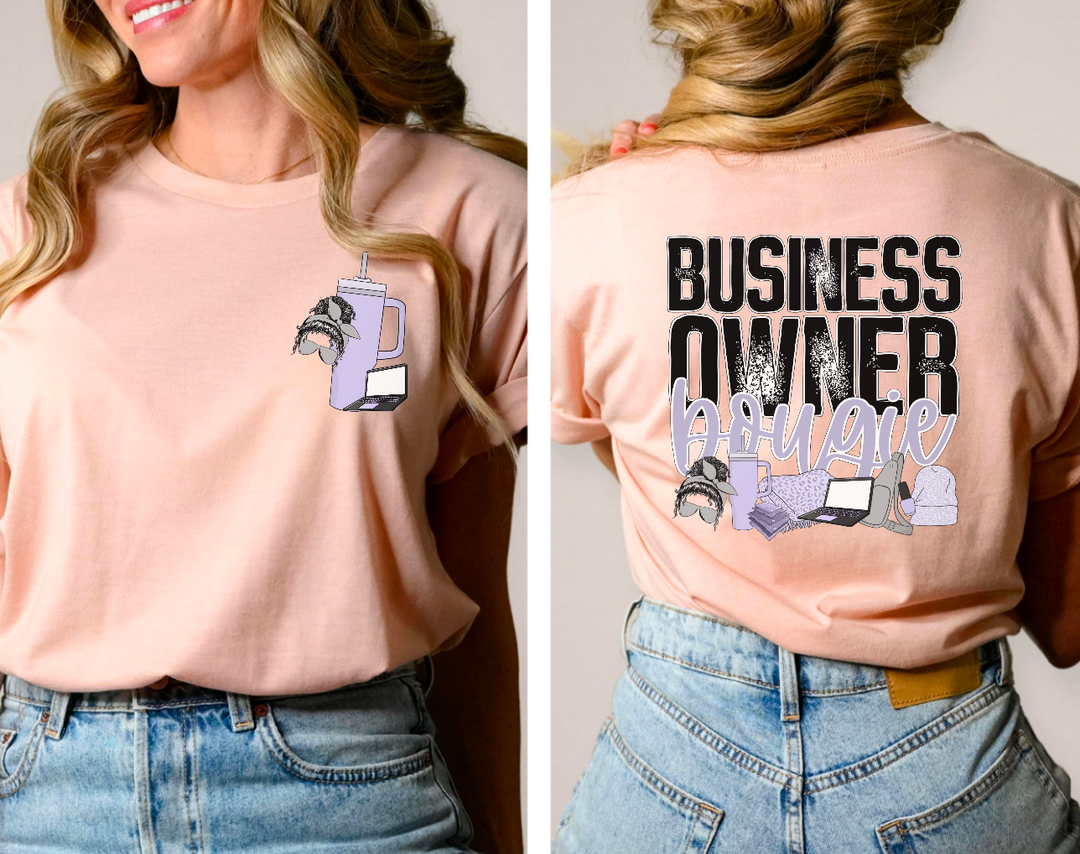 Bougie Titles BACK DTF Print