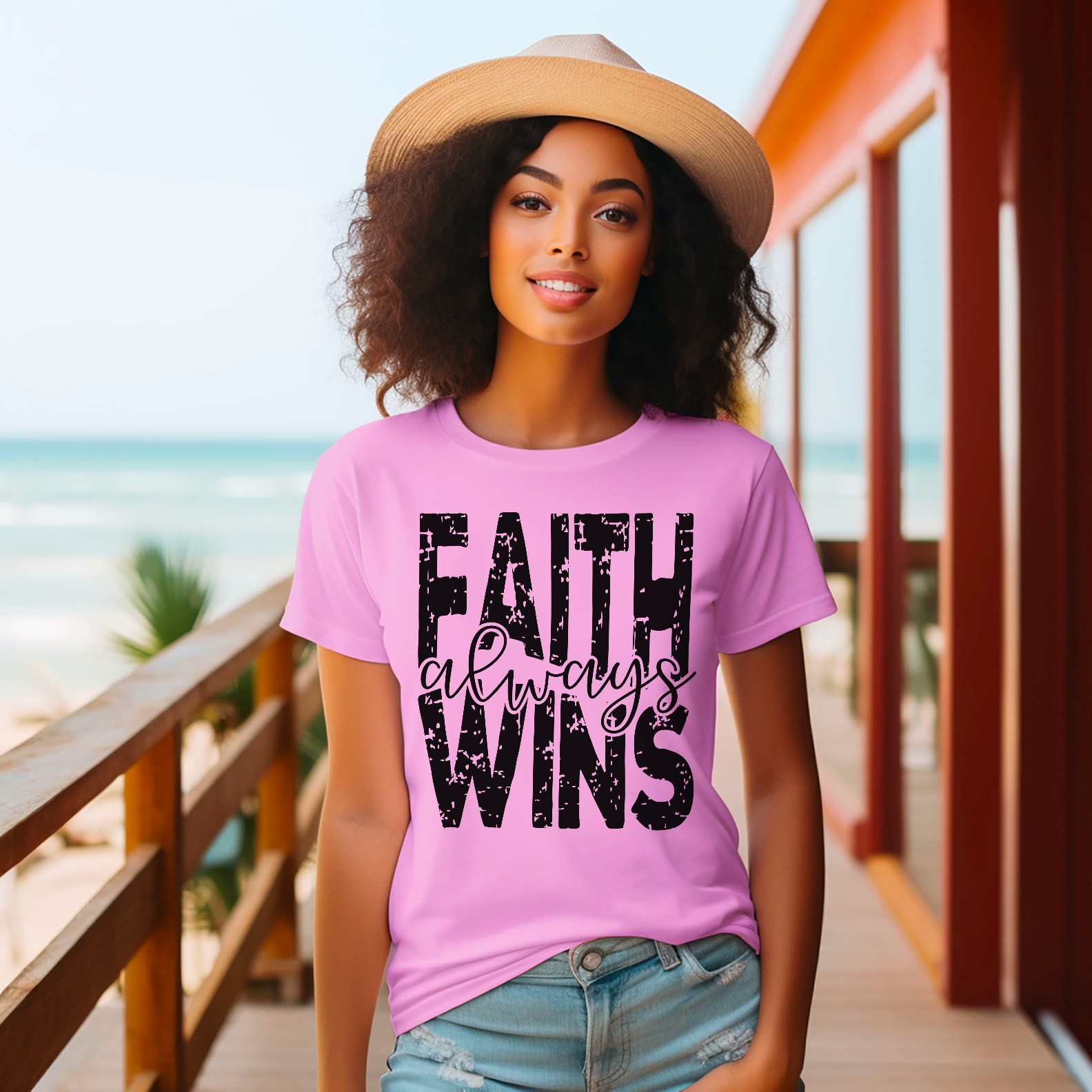 Faith Always Wins DTF Print