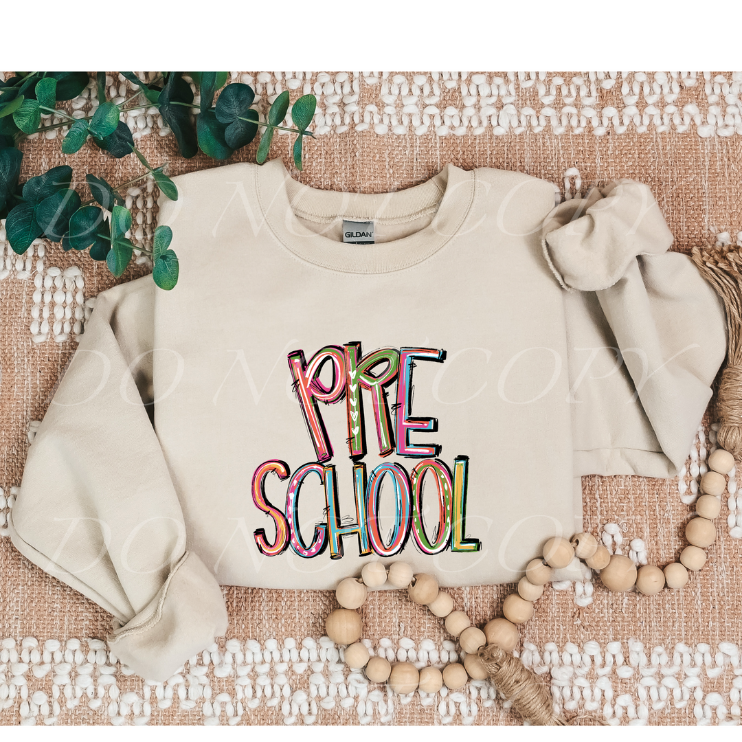 Pixie School Set DTF Print