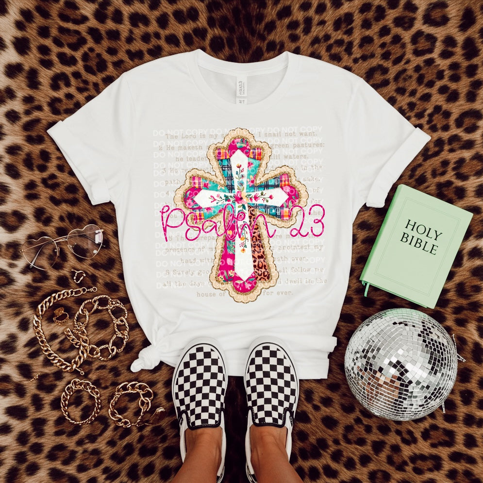 Psalm 23 DTF Print
