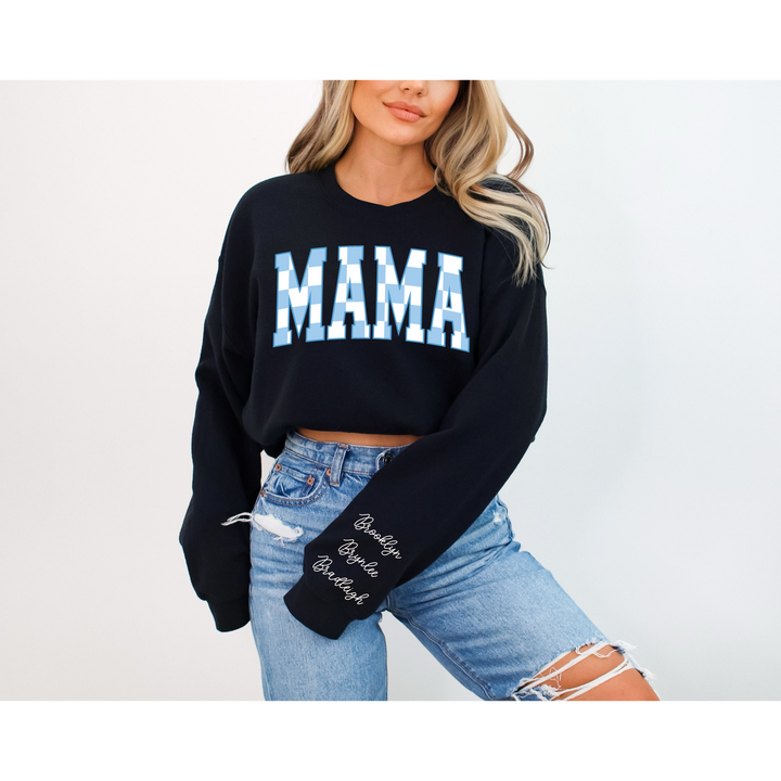 Checkered Mama Custom DTF Print