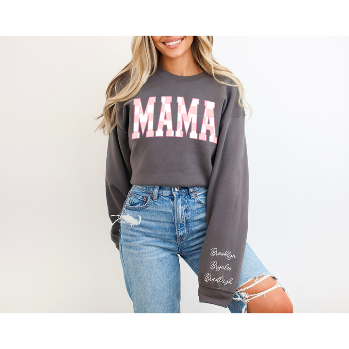 Checkered Mama Custom DTF Print