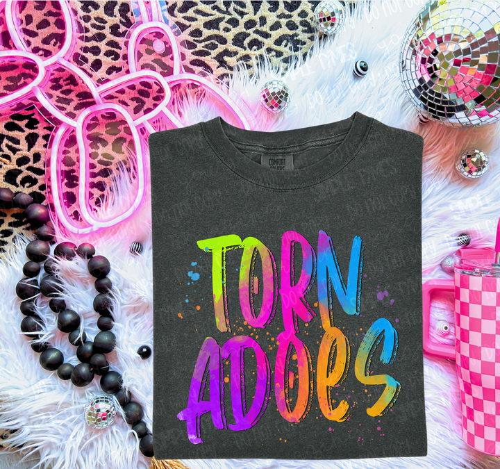 Neon Mascots DTF Print