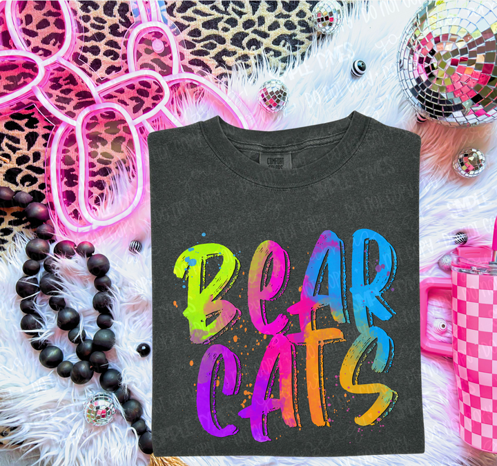 Neon Mascots DTF Print