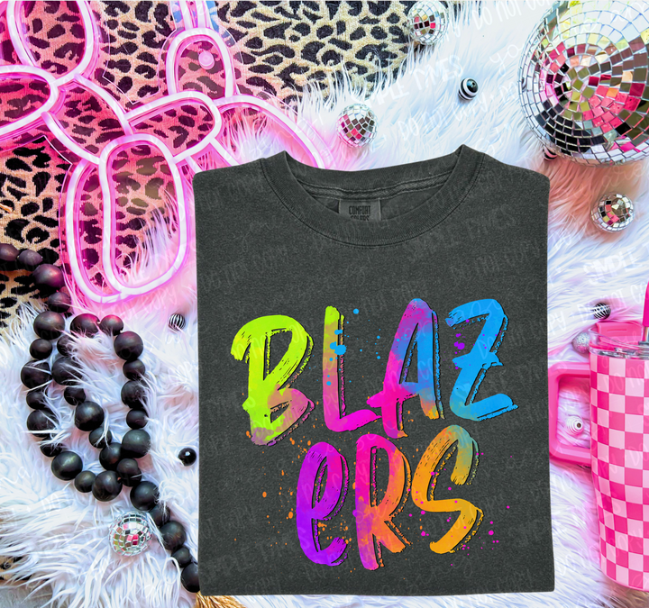 Neon Mascots DTF Print