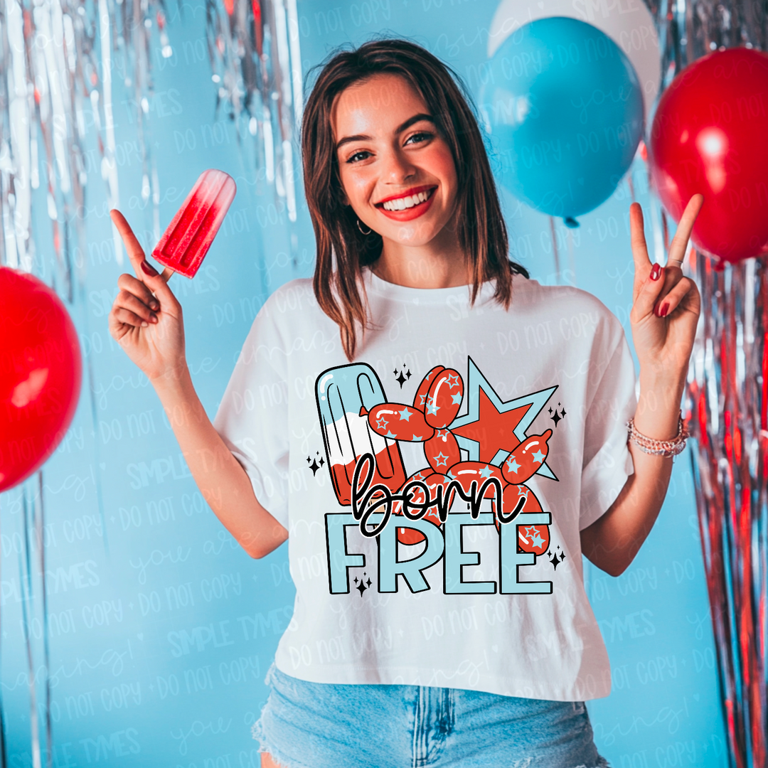 Born Free DTF Print