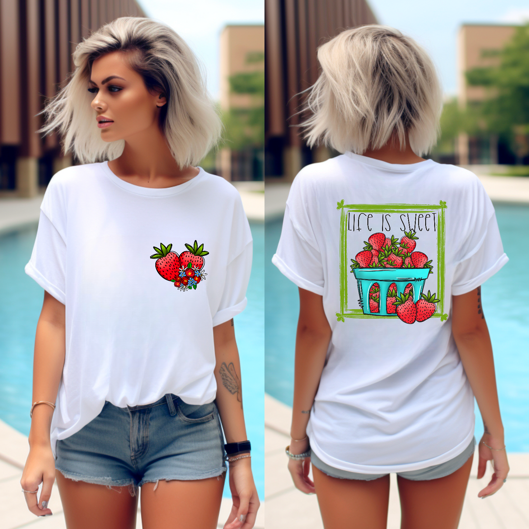 Life Is Sweet DTF Print